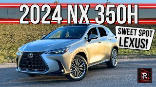 The 2024 Lexus NX 350h AWD Is A Fuel Efficient Comfortable Hybrid Luxury SUV
