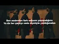 Unutulacak Dünler (lyrics/sözleri)