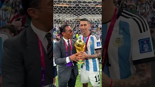 دي ماريا نجم مباراة اليوم مع كاس العالم والشيف نصرت     كأس العالم  الارجنتين دندنها