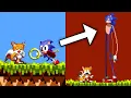 Sonic but rings make him TALL