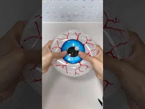 🥟👁️Eyeballs Dumpling Squishy DIY with Nano Tape! #Halloween #실리콘테이프 #Butter Squishy