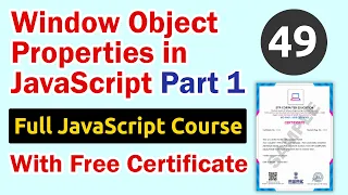 Window Object Properties in JavaScript Part 1