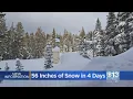 56 inches of snow recorded in 4 days