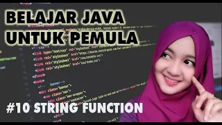 Belajar Java Untuk Pemula 10 String Function Java Programming