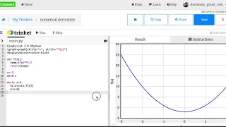 Numerical Derivatives with Python