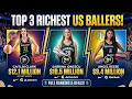Top 3 Richest Women WNBA US 2026 basketball