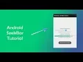 Android Tutorial for Beginners 19 - SeekBar bascs Example With Source code