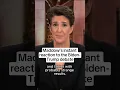 Maddow s instant reaction to the Biden-Trump debate