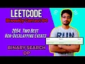 2054 Two Best Non-Overlapping Events LEETCODE BIWEEKLY CONTEST 64 LEETCODE