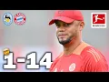 14 FC Bayern Goals at Kompany Debut FC Rottach-Egern vs FC Bayern 1-14 Highlights