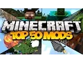 Download Lagu TOP 50 MINECRAFT MODS! (2016) 1.9