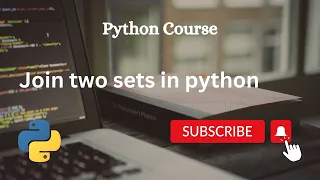 Join two sets in python