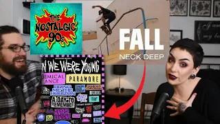 Download HUGE Nostalgia Trip | NECK DEEP - Fall | Metal Heads React MP3