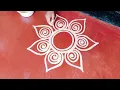Alpona design simple for laxmi puja festival rangoli to draw alpona design for laxmi puja