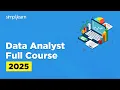 Data Analytics Full Course 2026 Data Analytics Tutorial Data Analyst Course Simplilearn