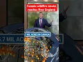 Canada wildfire smoke clouds New England in haze