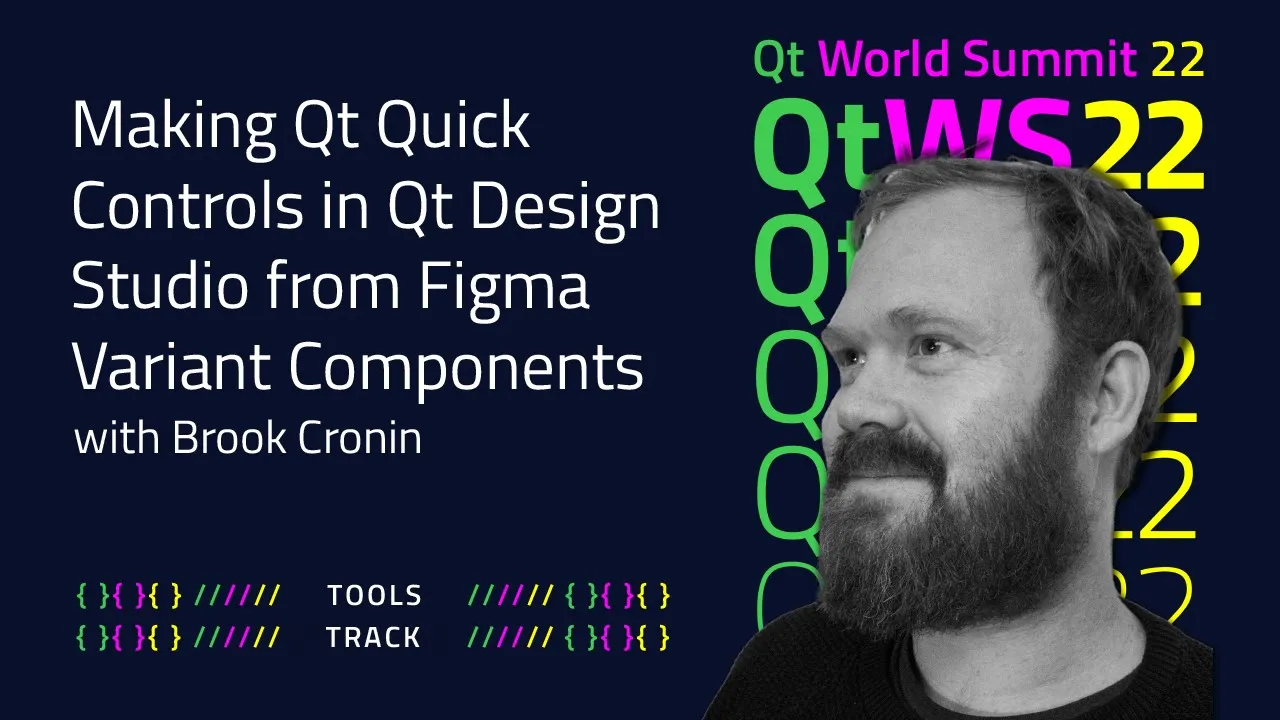 Making Qt Quick Controls in Qt Design Studio from Figma Variant Components | #QtWS22