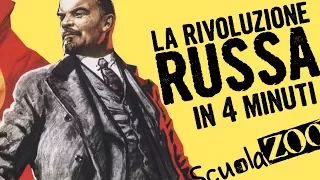 Noccioline #8 - La RIVOLUZIONE RUSSA in 4 MINUTI #ScuolaZoo