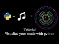 Visualize your music with python Tutorial pygame mido