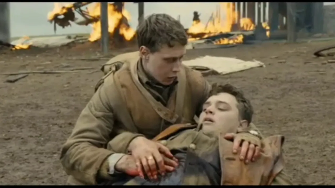 1917 Blake's death scene