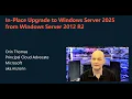 In Place Upgrade of Windows Server 2012 R2 to Windows Server 2025