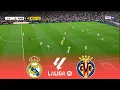 Download Lagu REAL MADRID vs VILLARREAL Live | La Liga 2025 | 04 October 2025 | Simulation PES 2021 Gameplay