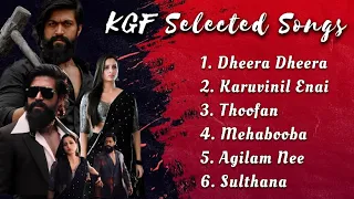 kgf selected songs rocking star yash srinidhi shetty