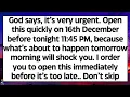 Lagu 🧾God says, it’s very urgent. what’s about to happen tomorrow morning will shock you. Open this now