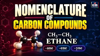 Nomenclature of Carbon Compounds | Naming Rules | Class 10 Chemistry | GRADEBOOSTER