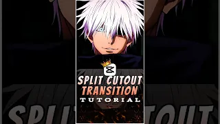 Split Cutout Transition Tutorial Capcut Tutorial