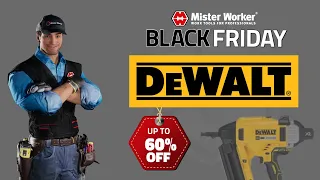 DeWalt Black Friday 2025 Up to 60 OFF Power Tools at MisterWorker com