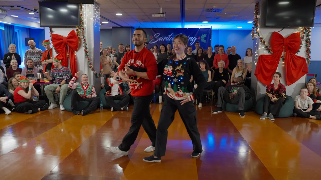 Miguel Ortega & Dalena Lee - Driving Home For Christmas / Invitational J&J / Santa Swing 2025