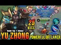 Download Lagu SAVAGE + 2x MANIAC!! 25 Kills Yu Zhong Powerful Offlaner!! - Build Top 1 Global Yu Zhong ~ MLBB