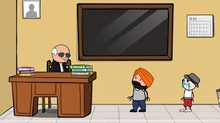 فشارة و جزرا في مدرسة حارة الصغيرين الاستاذ سلطان افلام تون الحلقة 5 