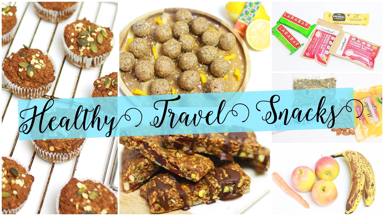 Healthy & Easy Travel Snacks!!