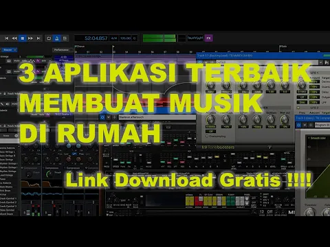 Download MP3 3 APLIKASI SOFTWARE TERBAIK MEMBUAT MUSIK SENDIRI DI RUMAH