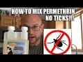How To Mix Permethrin No Ticks