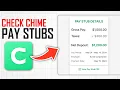 How to Check Pay Stubs on Chime Full Guide