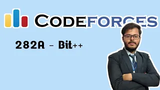 Codeforces 282A Bit Problem Explanation approach with Code Java Implementation Hindi