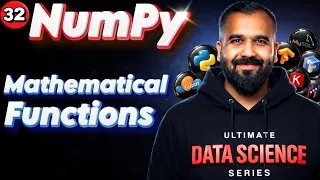 Mathematical Functions in Numpy Explained in Hindi Ultimate Data Science Series