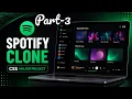 Spotify Clone using CSS Full Project Tutorial Web Development
