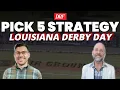 Louisiana Derby Day All-Stakes Pick 5 Strategy Fair Grounds Saturday