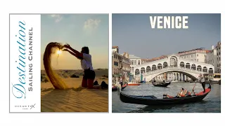 Destination Sailing Channel Venice.With guest presenters Steve & Jude. Sailing Ocean Fox