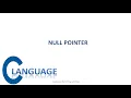 Null pointer in c Null pointer in c programming Null pointer example