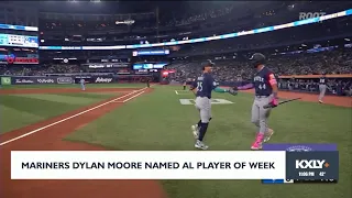 Mariners Dylan Moore named AL Player of the Week