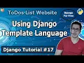 Project 2 Using Django Template Language in our ToDos List Django App Django Tutorial