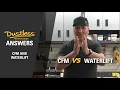 CFM Waterlift Dustless Answers