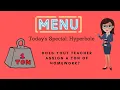 Hyperbole