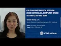 CFA Exam Information Session 2022 curriculum Computer-based testing CBT and more