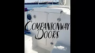 Companionway Door Build
